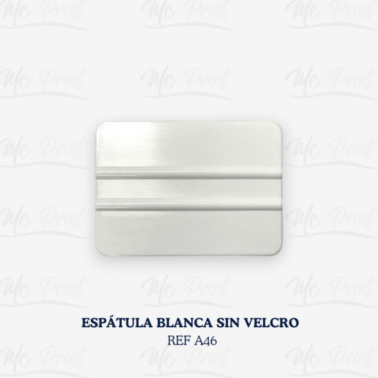 ESPATULA BLANCA SIN VELCRO