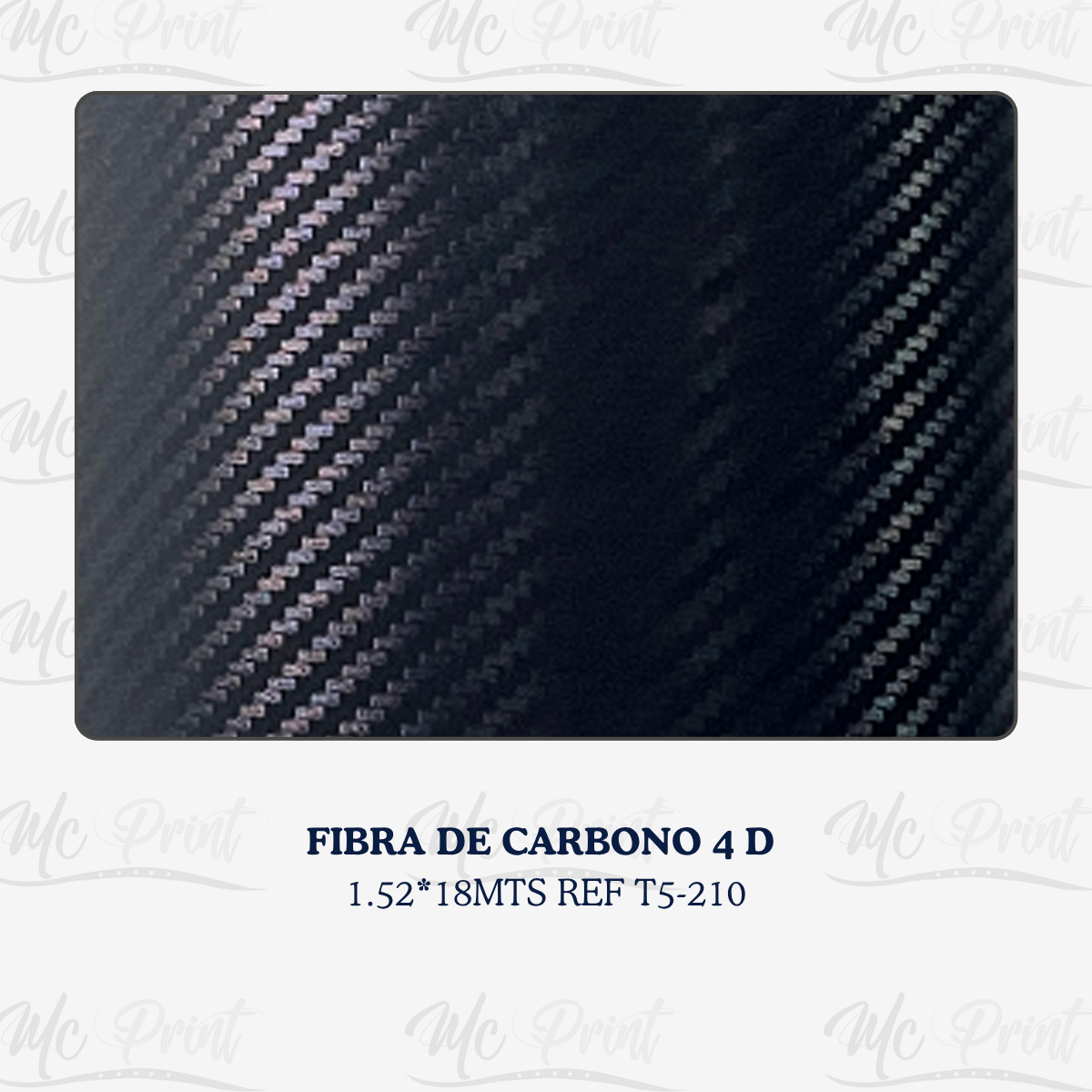 FIBRA DE CARBONO 4 D *1.52
