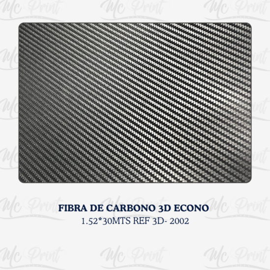 FIBRA DE CARBONO 3D ECONO 1.52*30MT REF 2002
