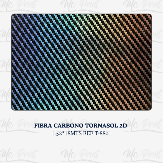 FIBRA CARBONO TORNASOL 2D 1.52*18MT REF T8801