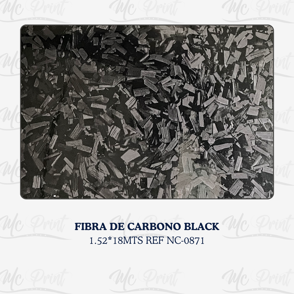 FIBRA DE CARBONO BLACK*1.52*18MTS REF.NC-0871