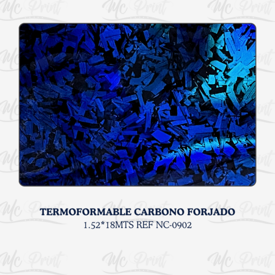 TERMOFORMABLE CARBONO FORJADO*1.52*18MTS REF.NC0902