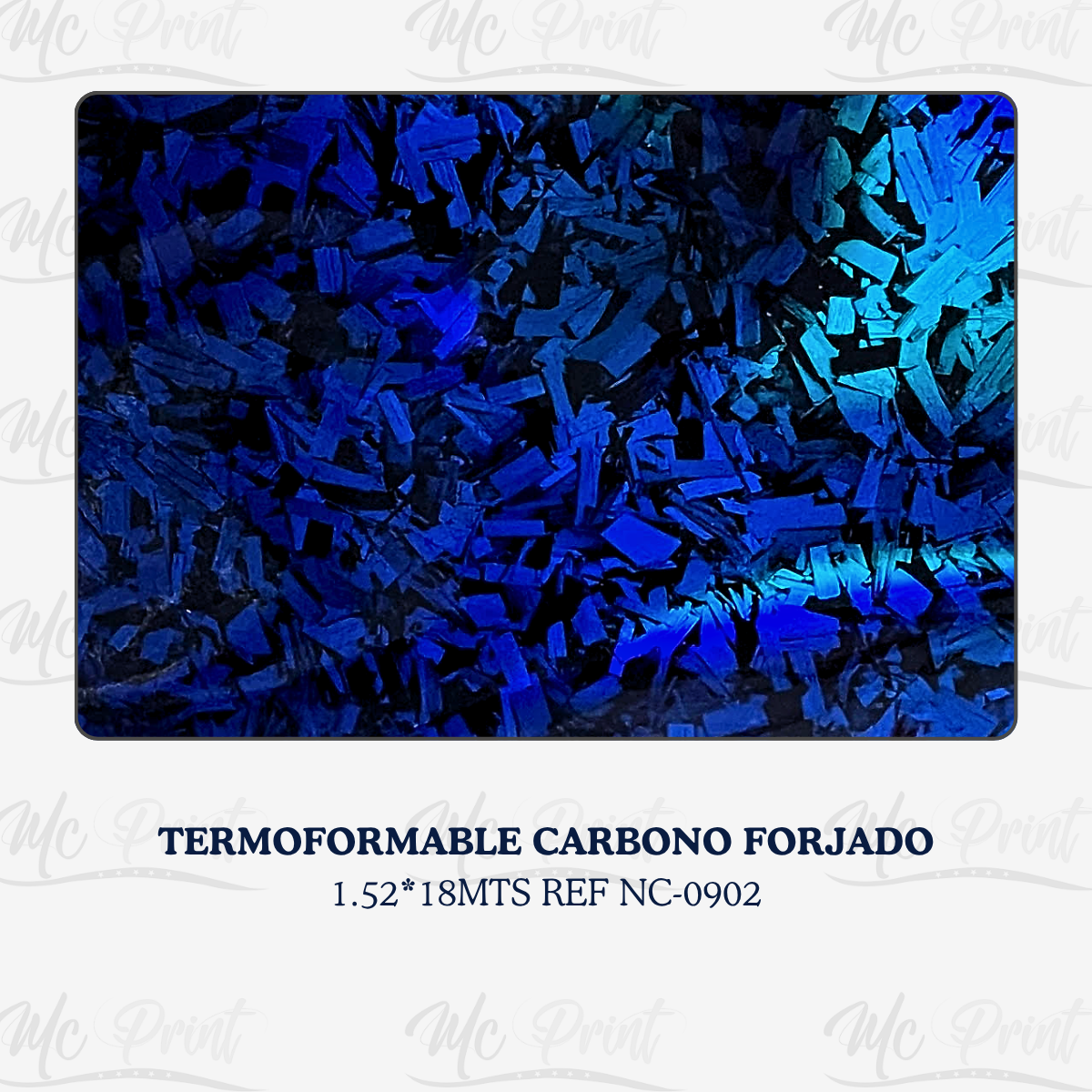 TERMOFORMABLE CARBONO FORJADO*1.52*18MTS REF.NC0902