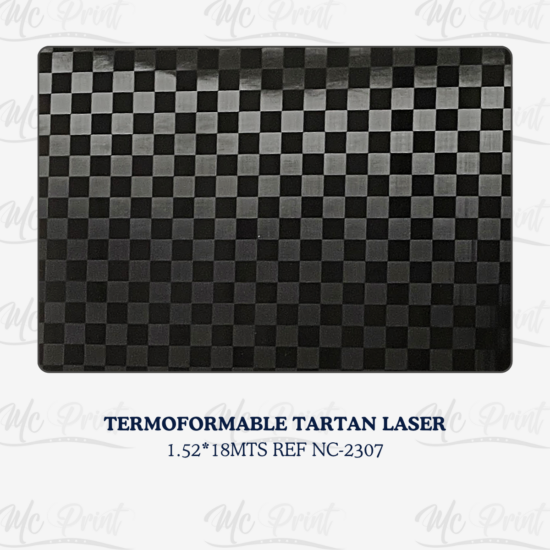 TERMOFORMABLE TARTAN LASER*1.52*18MTS REF.NC2307